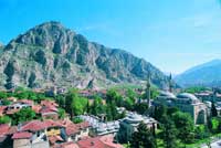 Amasya ehir merkezi. ndeki Cami, sultan Beyazit Camii ve Klliyesi